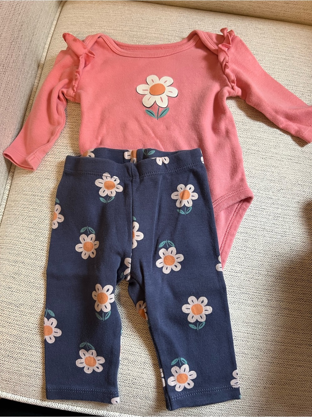 THREE Pekkle baby girl 3month sets -see pics